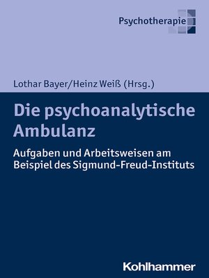 cover image of Die psychoanalytische Ambulanz
